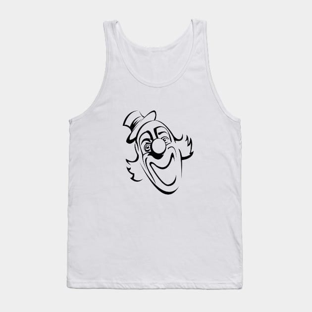 Fake smile Tank Top by StoreMoustafa